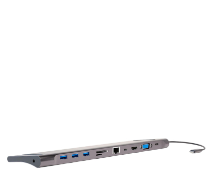 Podkładka chłodząca pod laptopy 4smarts Podstawka pod laptopa HUB 11w1